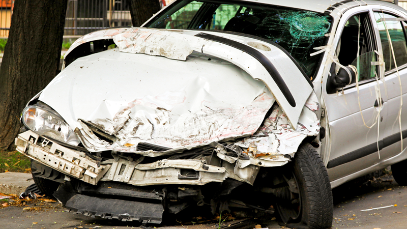 Akron, OH – Two People Injured After Car Crashes into Swensons on W Market St