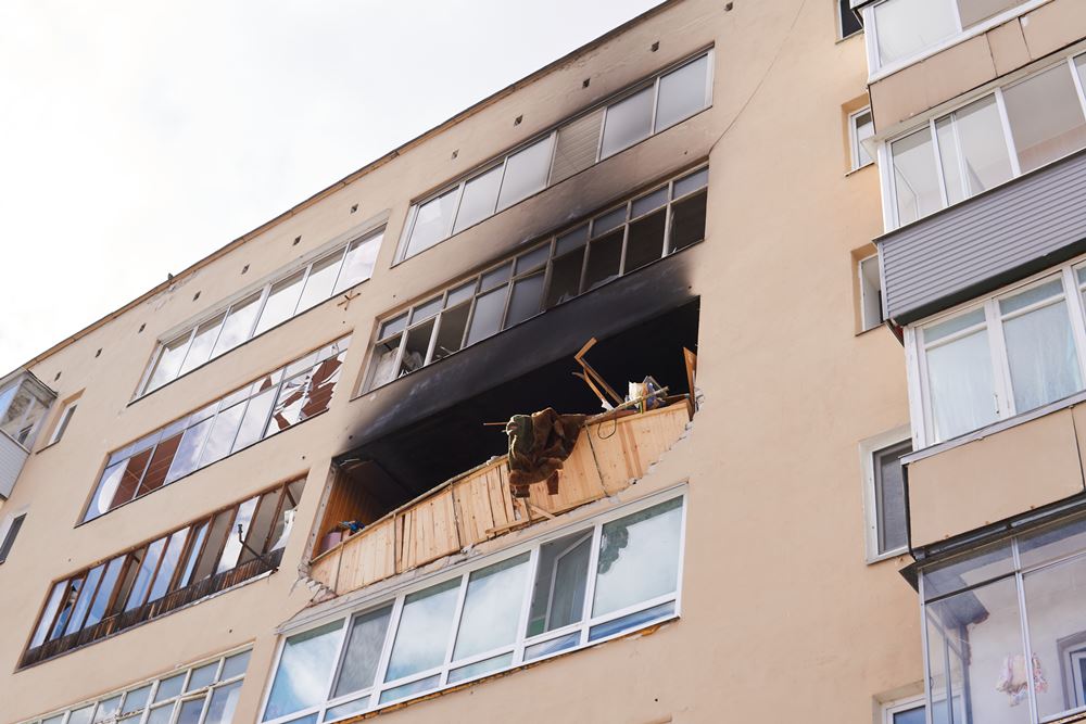 Brunswick, OH - Fire Erupts at Cross Creek Apartments, One Injured